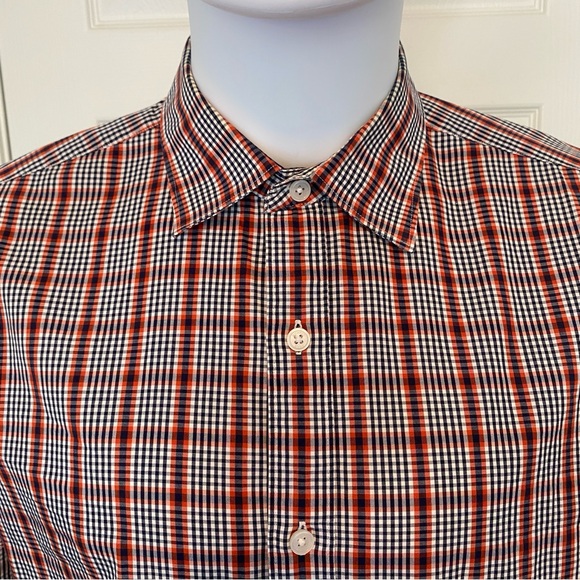 Michael Kors Plaid Button Up Shirt - Picture 3 of 12